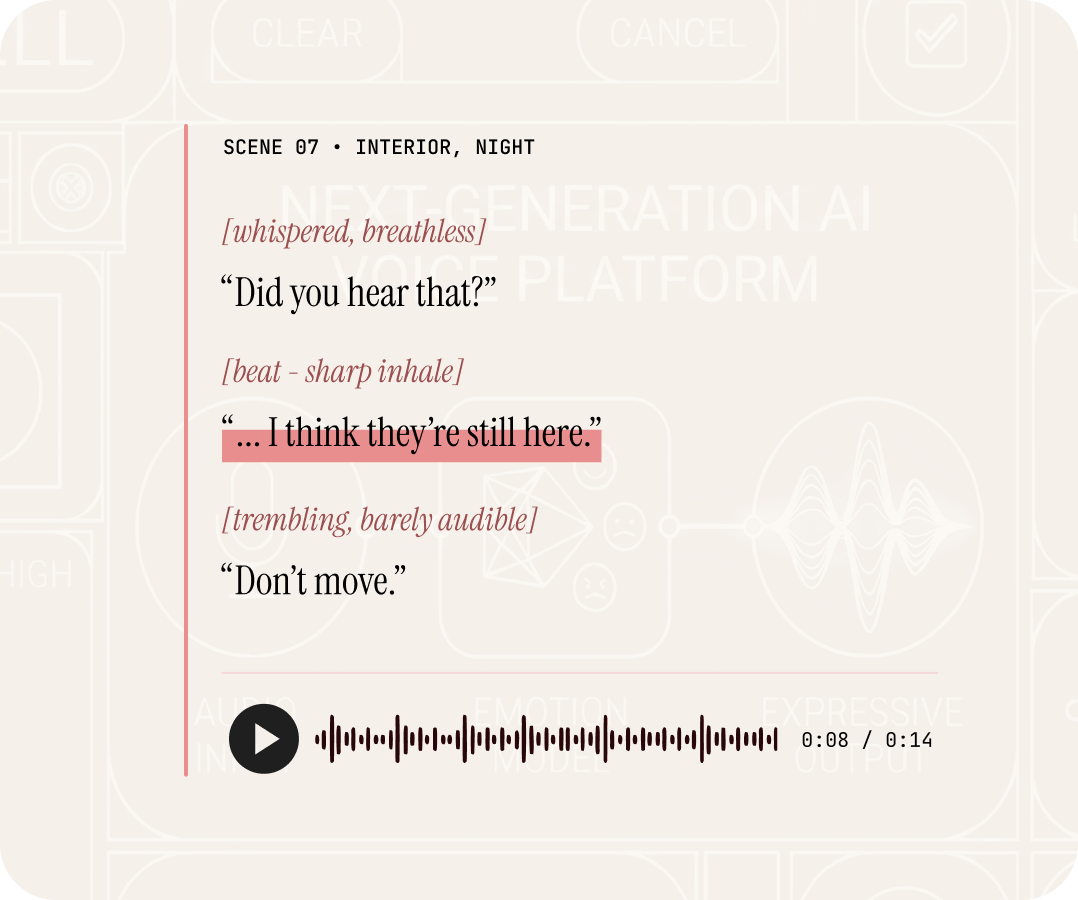Voice Studio demo